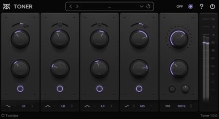 Outobugi releases Toner, a FREE shaping EQ plugin for Windows