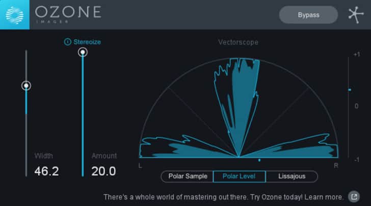 iZotope Releases Free Ozone Imager Stereo Imaging Tool