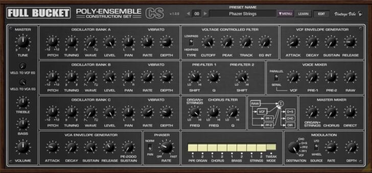 Full Bucket Music Releases Free PECS String Machine Plugin