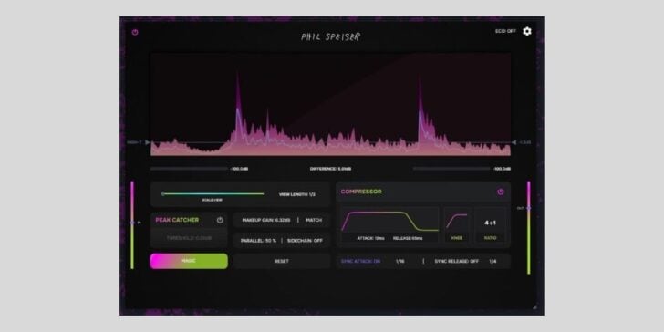 Phil Speiser Releases FREE The_Compressor Dynamics Plugin