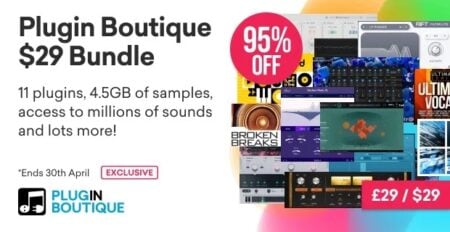 Pluginboutique Offers An Exclusive $29 Bundle For A Limited Time!