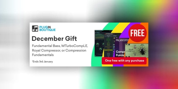 Get A FREE Compressor With Any Purchase @ Plugin Boutique