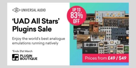 Save Big During The UAD All Stars Sale