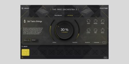 Get monthly cinematic freebies with The Free Orchestra 2 for the free Kontakt Player