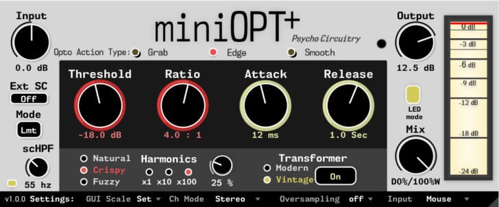 Psycho Circuitry Releases FREE miniOPT Compressor