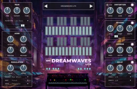 Quiet Music Releases FREE Dream Waves Lite Virtual Instrument