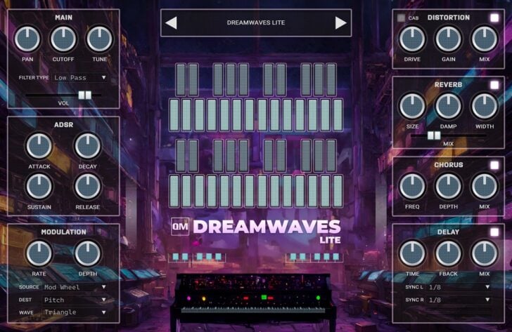 Quiet Music Releases FREE Dream Waves Lite Virtual Instrument
