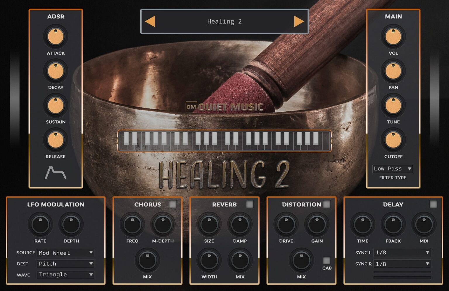 Quiet Music Healing 2 Singing Bowl Plugin Is FREE For A Limited Time!