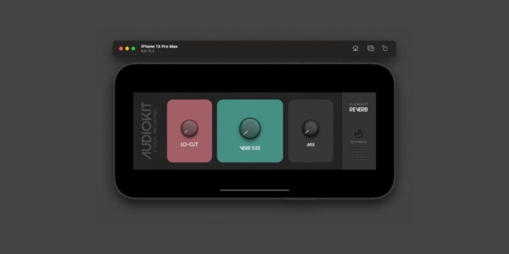 Rack Reverb AudioKit