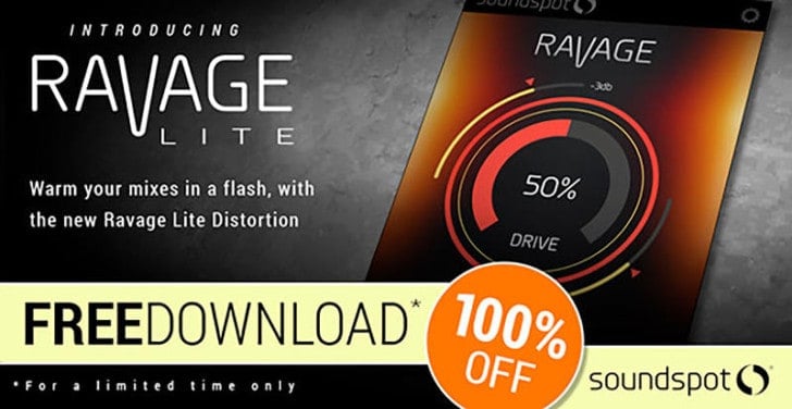 Ravage Lite Distortion VST/AU Plugin Is FREE Until November 22nd!