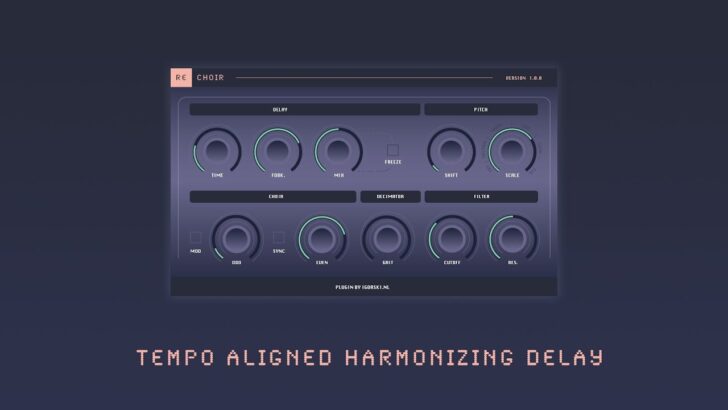 Igorski Releases FREE Rechoir Delay Plugin