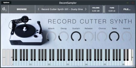 Decent Samples Release FREE Record Cutter Library