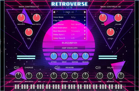 RetroVerse Lite Is A FREE Instrument By Electronik Soundlab