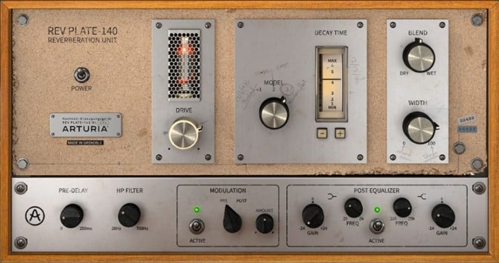 Rev PLATE-140 by Arturia
