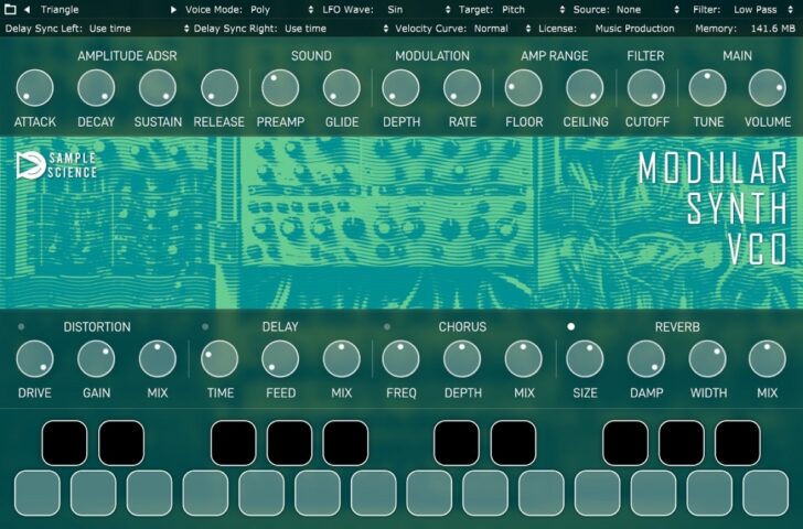 SampleScience Release FREE Modular Synth VCO Sample Library