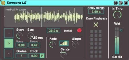 Isotonik Studios Releases Free Samsara LE Granular Looper (M4L)