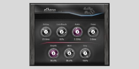 SaschArt Drops Free Lightweight eChorus Plugin