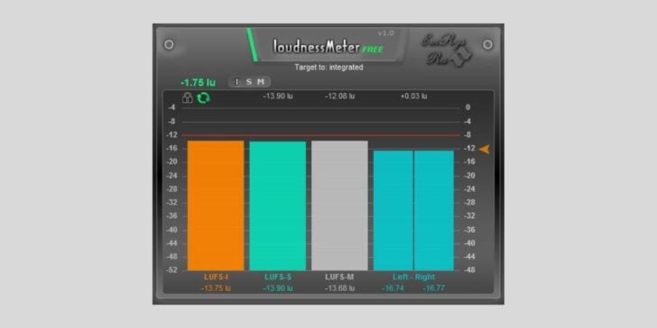 LoudnessMeterFree Is A FREE Metering Plugin