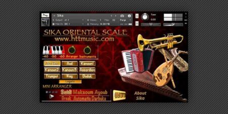 Sika Oriental Scale by Human Touch Technology (NI Kontakt).
