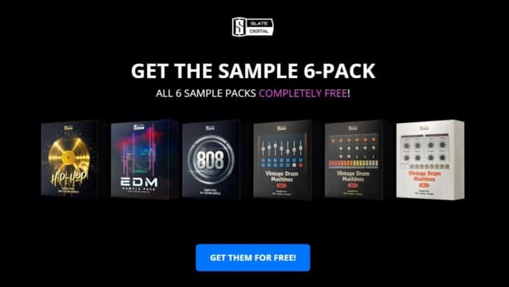 Free Sample Packs by Slate Digital