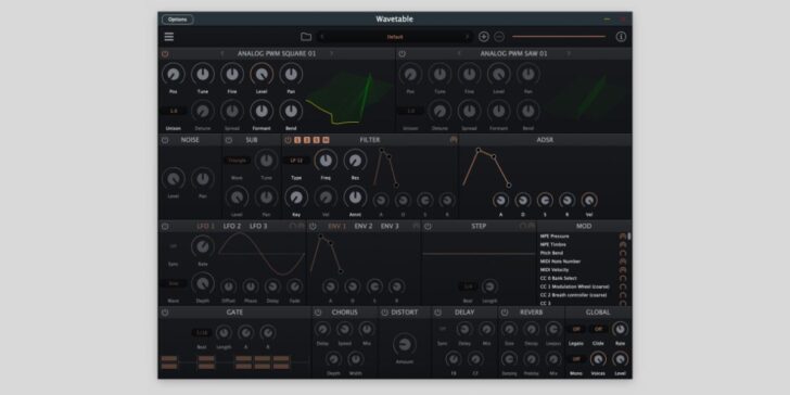 SocaLabs releases Wavetable, a FREE virtual synth plugin for macOS, Windows, and Linux