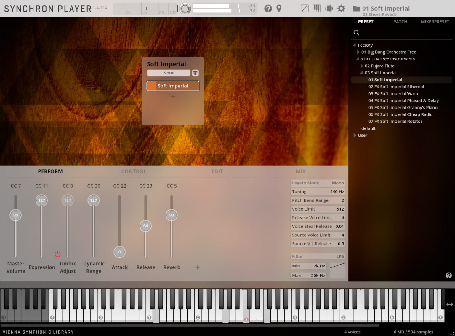 Soft Imperial by Vienna Symphonic Library