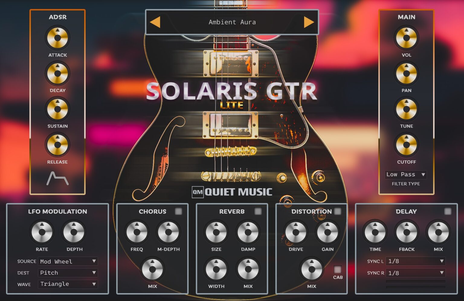 Solaris GTR Lite Is A FREE Guitar Sample Library