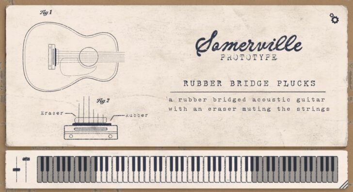 Somerville Sounds Releases FREE Rubber Bridge Plucks Sound Library