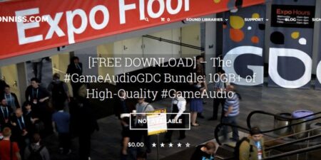 Free GameAudioGDC Bundle sound library by Sonniss.