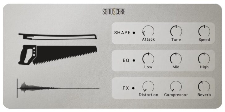 Sonuscore Releases FREE The Saw - Cinematic Textures For Kontakt Player