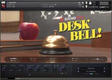 Soundiron Releases FREE Desk Bell Sample Library