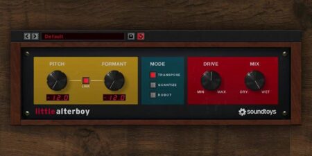 Little AlterBoy free vocal processor by SoundToys.
