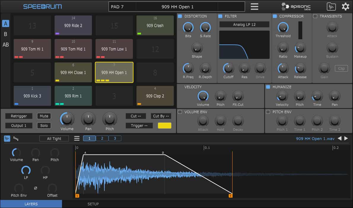 Speedrum by Apisonic Labs