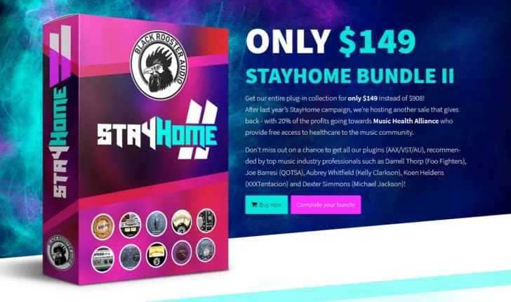 Black Rooster Audio Launches Stay Home II Sale