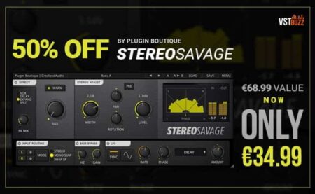 Get 50% OFF StereoSavage @ VSTBuzz!