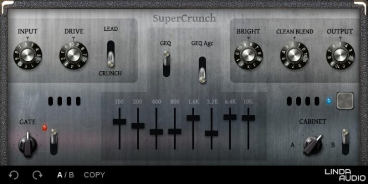Linda Audio Releases SuperCrunch A FREE Amp Sim Plugin