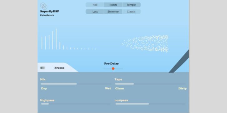 SuperflyDSP Releases FREE Flying-Reverb Plugin