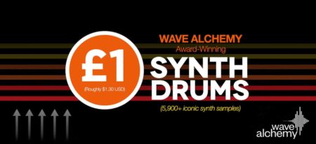 Get Over 5,000 Wave Alchemy Drum Samples For £1!