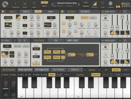 Synthmaster One iOS FREE