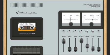 Thenatan's Tape FX LoFi plugin is available at a bargain price this Black Friday