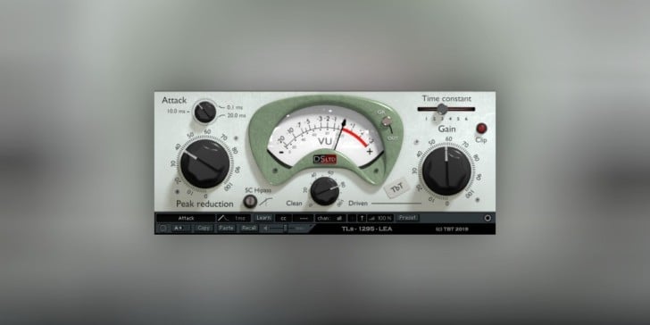 Free TLS 1295 LEA Compressor VST Plugin Goes 64-bit