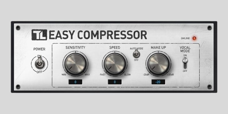 ToneLib’s TL EasyComp is a FREE simple compressor plugin