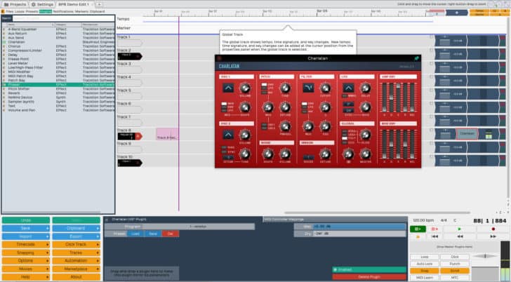 Tracktion 5 FREE Digital Audio Workstation!
