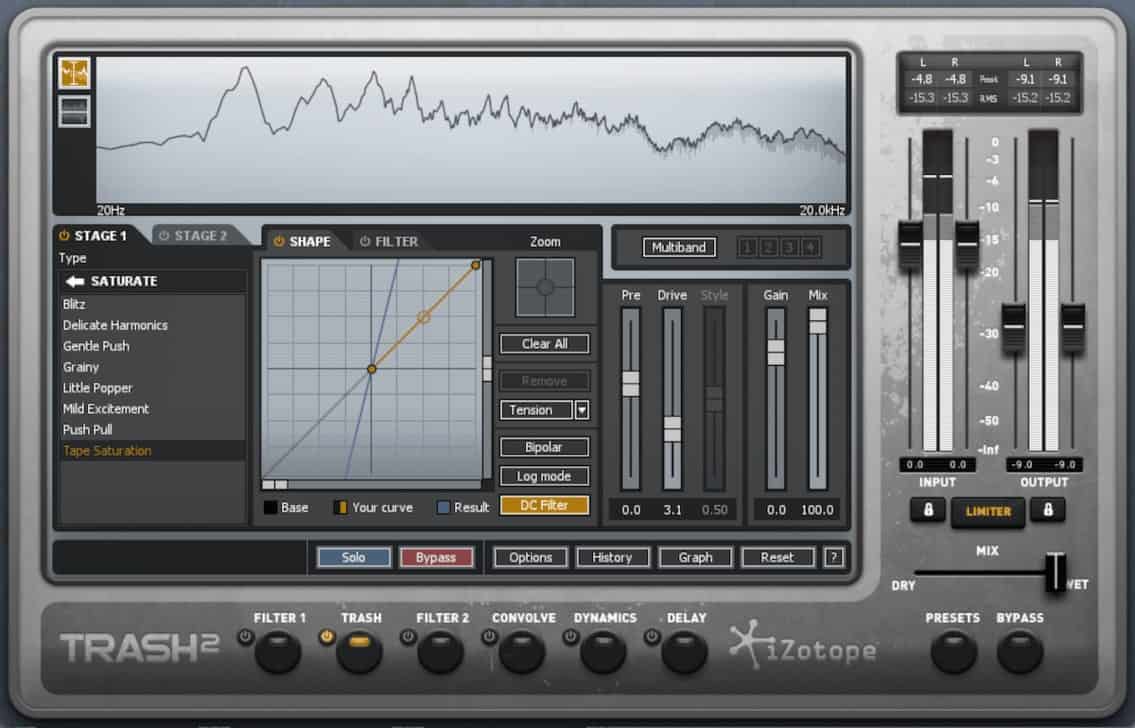 Trash 2 by iZotope.