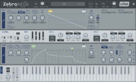 U-He's Zebralette 3 public beta release lets us get hands-on with the highly anticipated freeware update