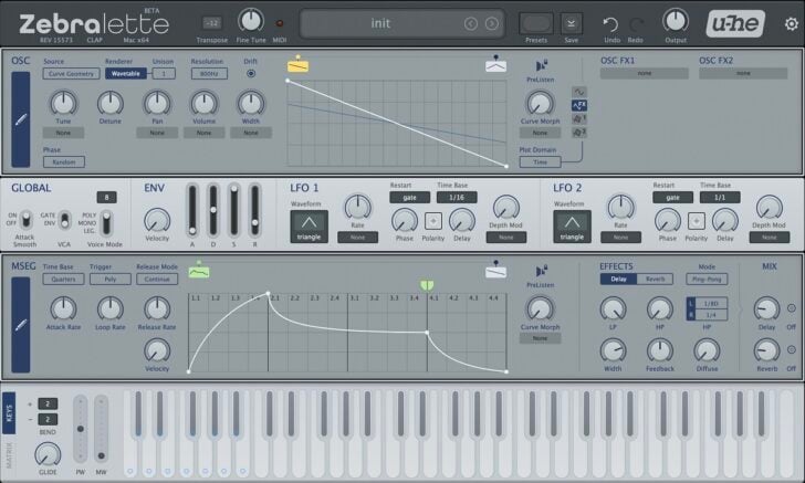 U-He's Zebralette 3 public beta release lets us get hands-on with the highly anticipated freeware update