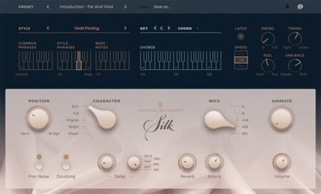 Get Virtual Guitarist Silk By ujam For Just 10$ @PluginBoutique