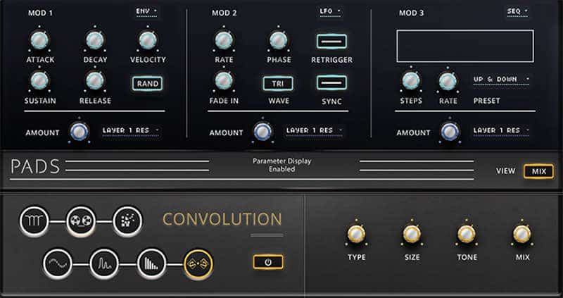 Both the ARPS and PADS interfaces follow a similar design language.