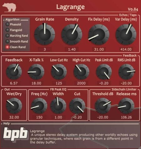Ursa DSP Releases Lagrange Granular Delay VST (KVRDC 2016)