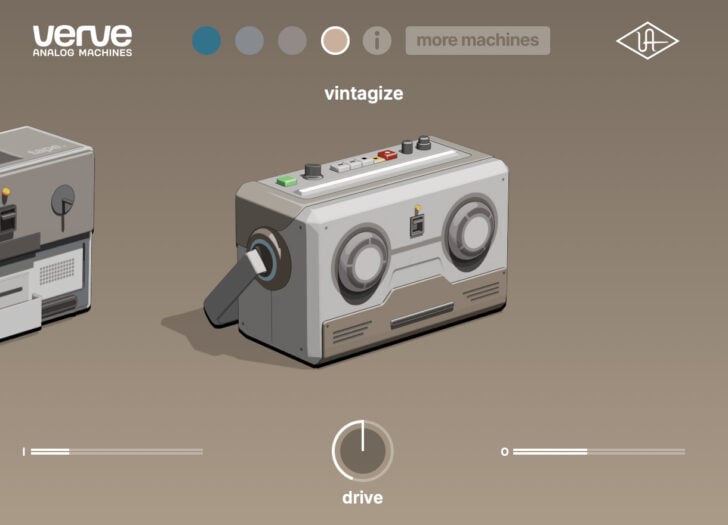 UAD Verve Analog Machines Essentials